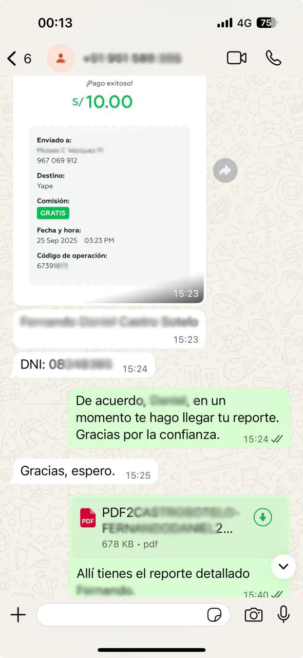 reporte de deudas economico infocorp o sentinel