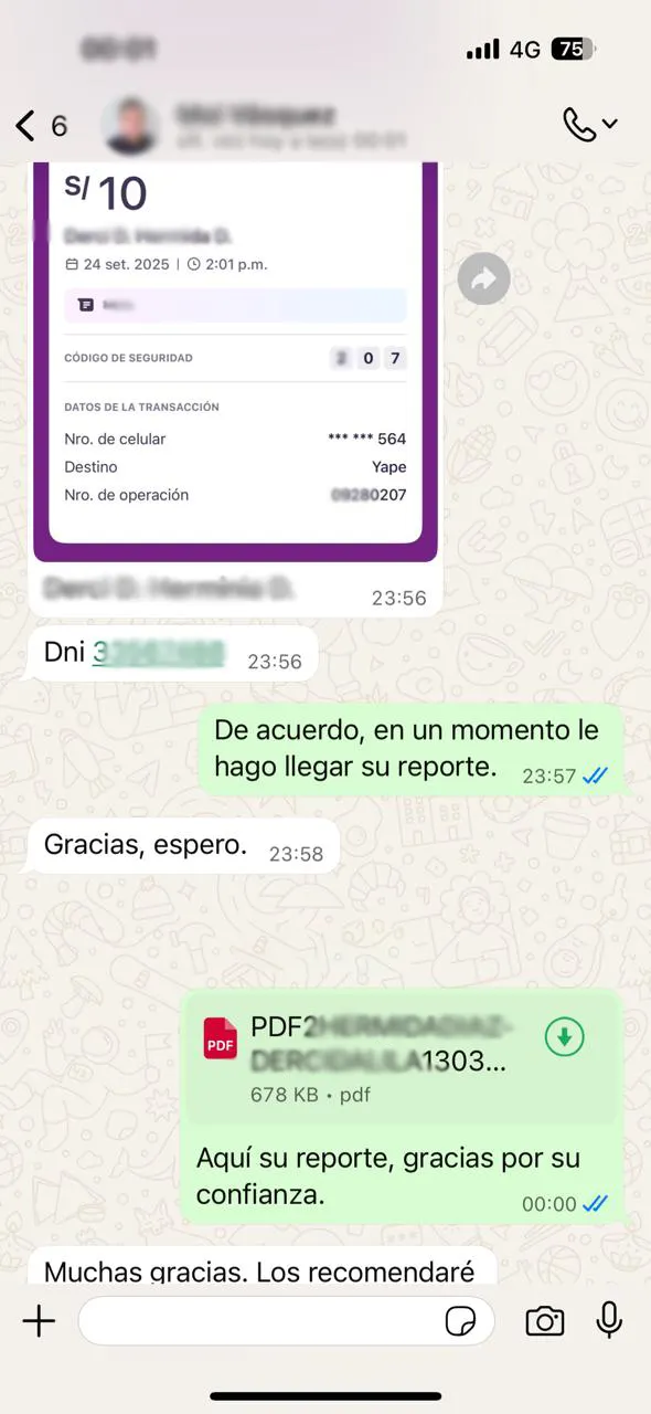 reporte de deudas economico